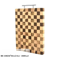 Разделочная доска бамбук 32*43 - фото - 1