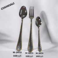 Ложки (6 шт.), вилки (6 шт.), чайные ложки (6 шт.) - фото - 1