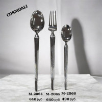 Ложки (6 шт.), вилки (6 шт.), чайные ложки (6 шт.) - фото - 1