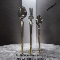 Ложки (6 шт.), вилки (6 шт.), чайные ложки (6 шт.) - фото - 1