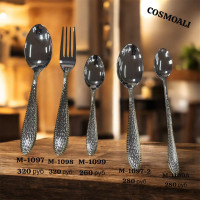 Ложки (12 шт.), вилки (6 шт.), чайные ложки (6 шт.), десертная ложка (6 шт.) - фото - 1